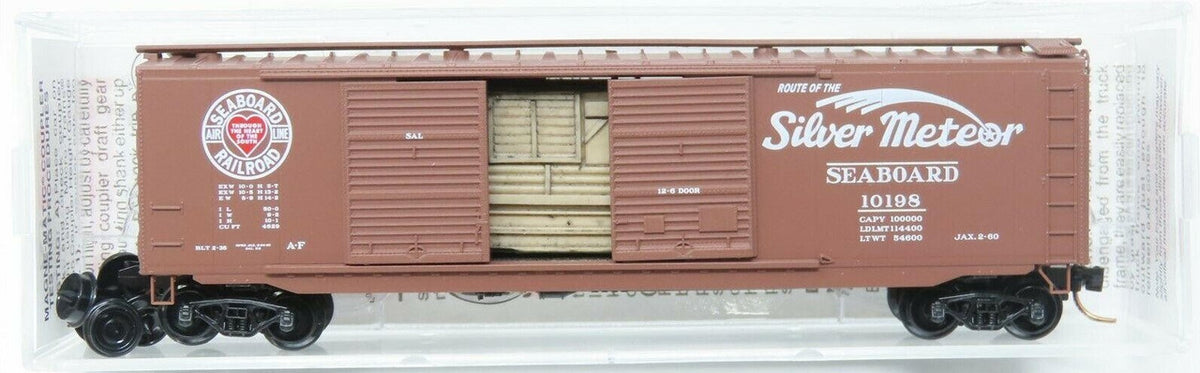 Micro-Trains 03400330 N Scale SAL 50' Standard Double Door Boxcar #10198 LN/Box