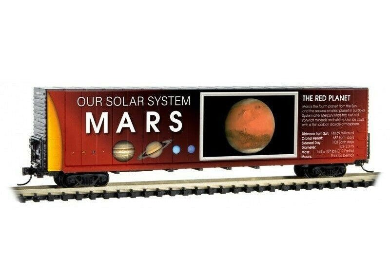 Micro-Trains 10202834 N Mars 60' Excess Height Boxcar w/o Interior Light