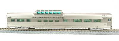 Broadway Limited 538 HO WP Silver Scout California Zephyr Vista Dome #816