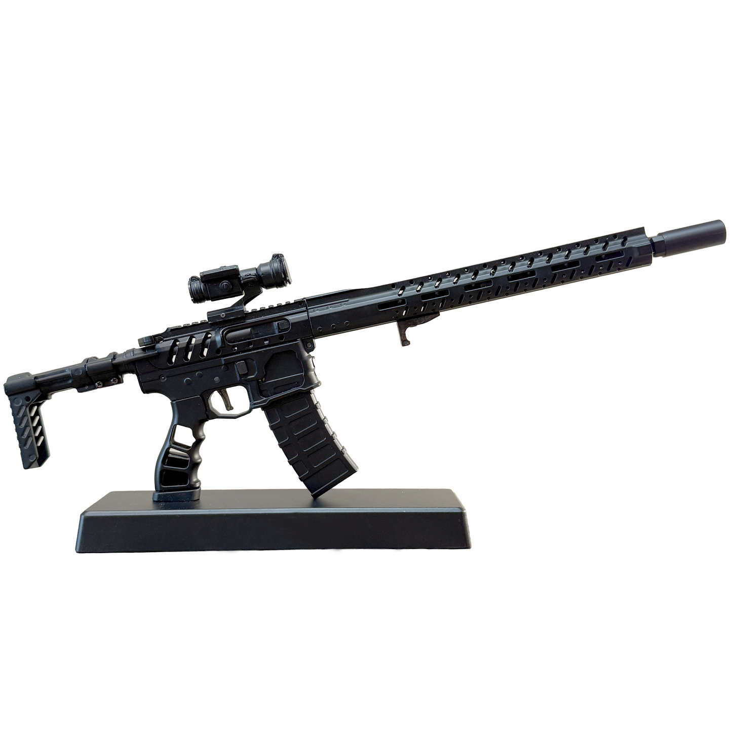 GoatGuns AR-SKELETON-BLACK 1:3 Black AR15 Skeleton Diecast Model