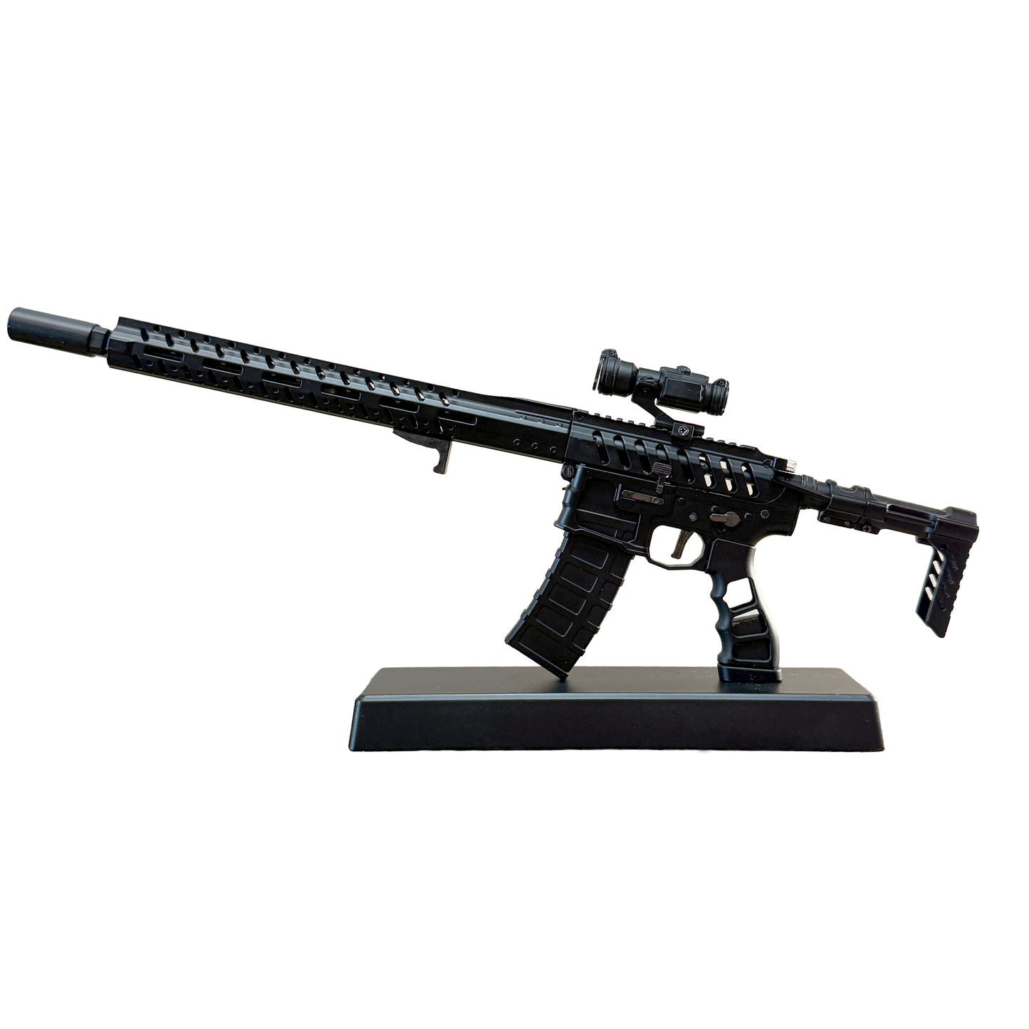 GoatGuns AR-SKELETON-BLACK 1:3 Black AR15 Skeleton Diecast Model