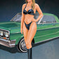 Hasegawa 52343 1:12 No.24 "American Lowrider Girl" Plastic Figure Kit