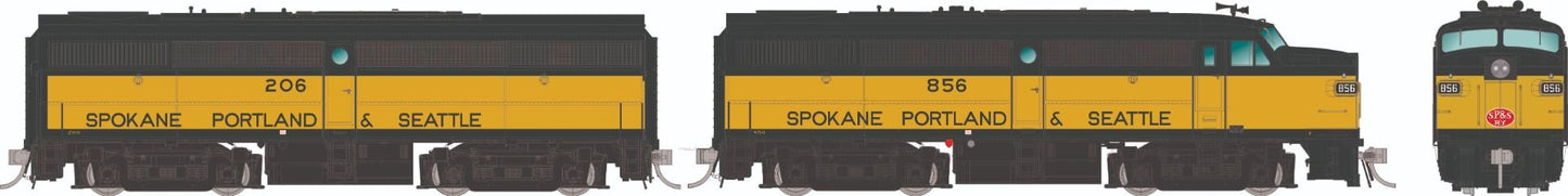 Rapido Trains 037578 HO SPS ALCo FA-1 + FB-1 Diesel Locomotive #858 + #210