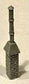 Bar Mills 2036 HO 1-13/16" Unpainted Brick Chimney with Smokestack (Pack of 3)