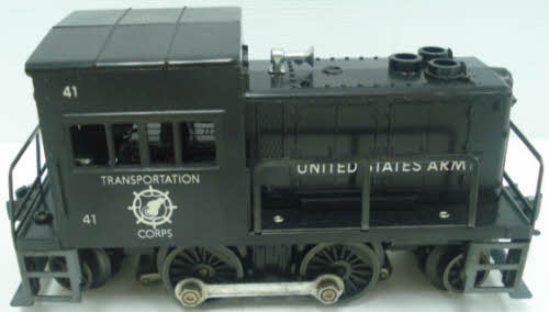 Lionel 41 Vintage O U.S. Army Gas Turbine Powered Diesel Locomotive VG
