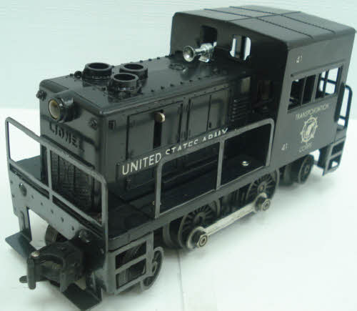 Lionel 41 Vintage O U.S. Army Gas Turbine Powered Diesel Locomotive VG