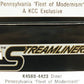 K-Line K4580E O Pennsylvania Streamliner Passenger Cars (Set of 4) LN/Box