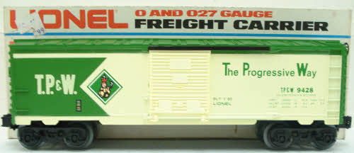 Lionel 6-9428 O Gauge TP&W Boxcar