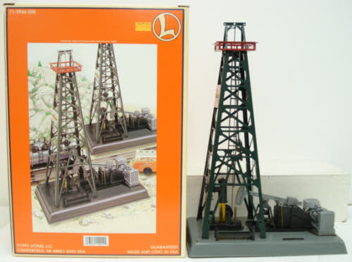 Lionel 6-12944 O Gauge 455 Sunoco Animated Oil Derrick EX/Box