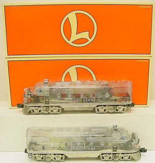 Lionel 6-38150 O Gauge Platinum Ghost F3 AA Diesel Locomotive Set #1900 & #2000 LN/Box