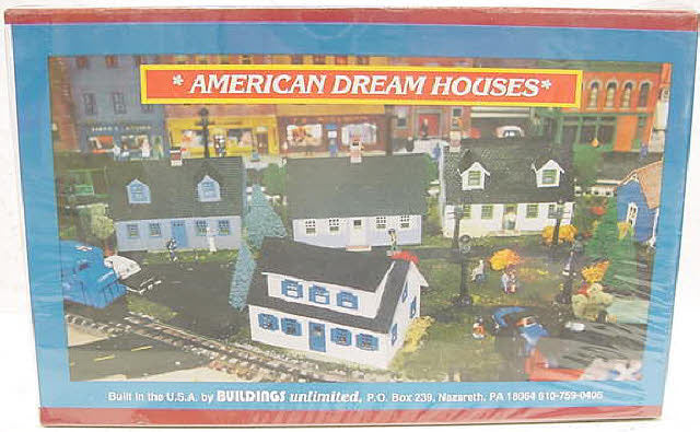 Bldgs Unlimited 106 Cape Cod House w/Front Dormers Building Kit