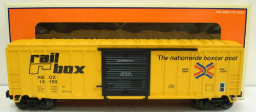 Lionel 6-17272 O Gauge Railbox Boxcar LN/Box
