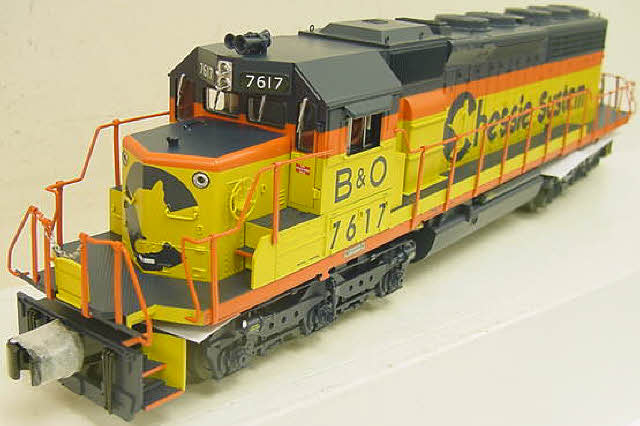 Lionel 6-28245 Chessie SD-40-2 Conventional Diesel Locomotive #7617