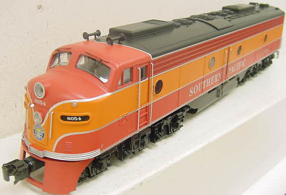 K-Line K28882 O Southern Pacific E9 AA Diesel Locomotive Set w/TMCC #6053/6054 MT/Box