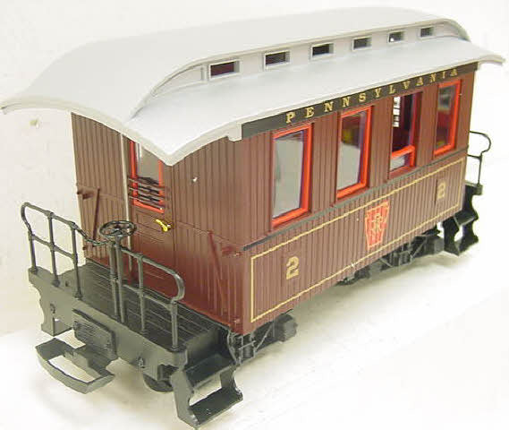 LGB 72323 Pennsylvania G Gauge Steam Passenger Train Set LN/Box