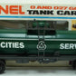 Lionel 6-9277 O Gauge Cities Service Single Dome Tank Car