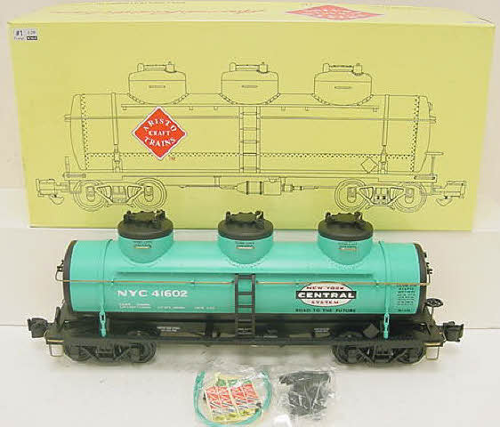 Aristo-Craft 41602 New York Central Triple Dome Tank Car LN/Box