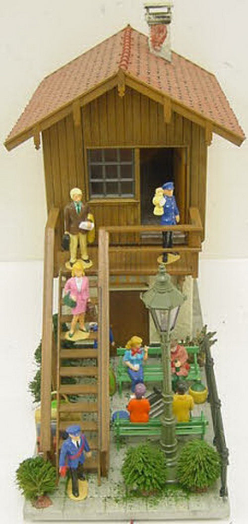 Pola 914 G Scale 2-Story Switch Tower Building LN/Box