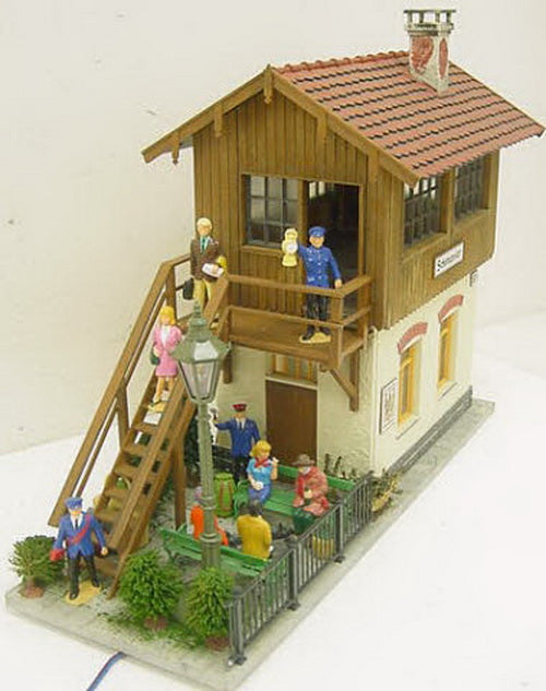 Pola 914 G Scale 2-Story Switch Tower Building LN/Box