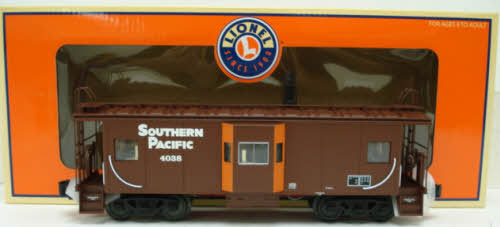 Lionel 6-52326 O Gauge TCA Southern Pacific Bay Window Illuminated Caboose #4038 LN/Box