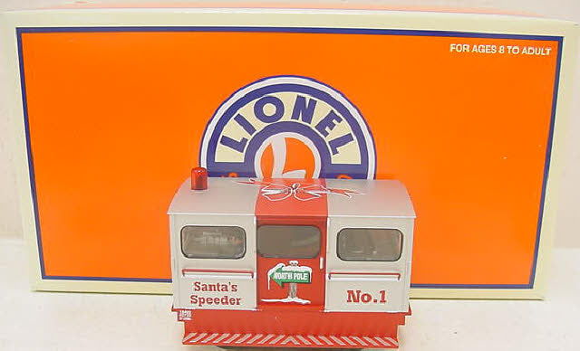 Lionel 6-18493 O Gauge Santa's Speeder LN/Box