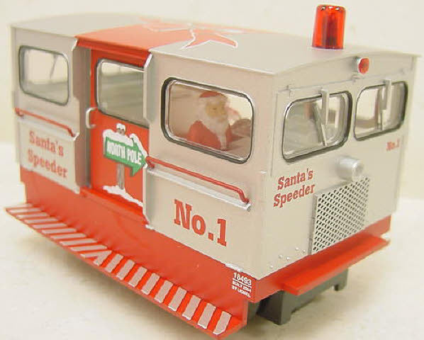 Lionel 6-18493 O Gauge Santa's Speeder LN/Box