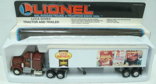 Lionel 6-52055 O Gauge LCCA Sovex Tractor Trailer Truck LN/Box