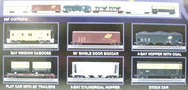 MTH 20-90016 O Chicago & North Western Premier Freight Car Set (Set of 6) LN/Box