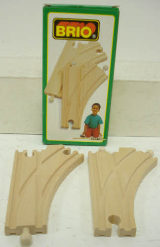 Brio 33346 Wooden Curved Switching Track