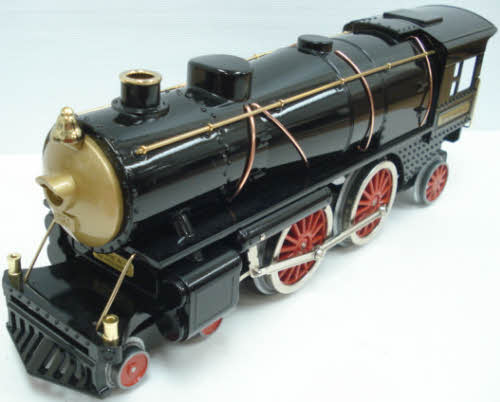 MTH 10-1123-0 Standard Gauge Tinplate Ives Steam Locomotive & Tender EX