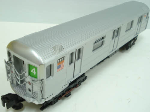MTH 30-2671-3 O MTA R62 Subway Set Add-On Non-Powered Set (Set of 2) LN/Box