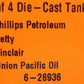 Lionel 6-26936 O Gauge Die-Cast Tank Cars Set of 4 LN/Box