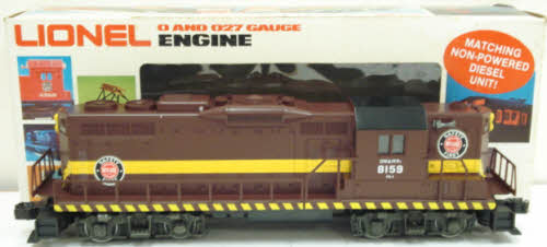 Lionel 6-8159 Duluth Missabe GP-35 Non-Pwd. Diesel Locomotive EX/Box