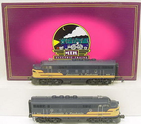 MTH 20-2152-1 L&N F-3 AA Diesel Engine Set #800/801 w/PS1 LN/Box