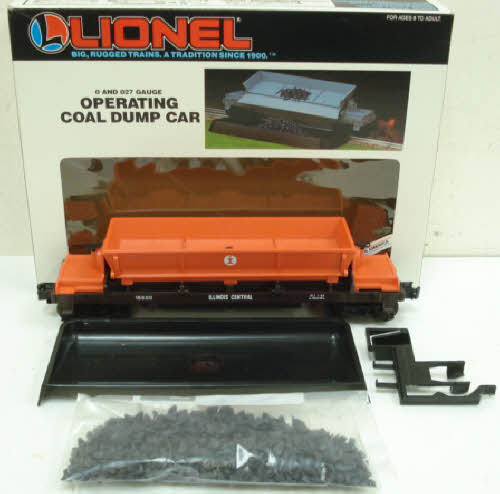 Lionel 6-16600 O Gauge Illinois Central Coal Dump Car #16600 LN/Box