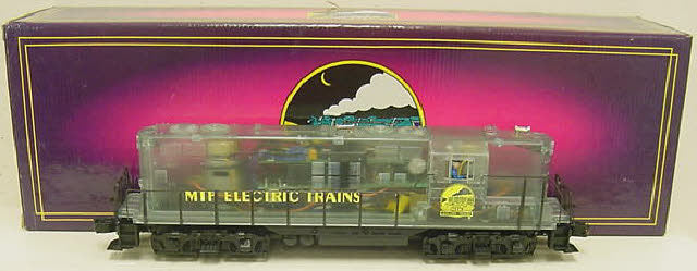MTH 20-2049-1 Clear Body EMD GP-9 Diesel Engine- Very Rare LN/Box