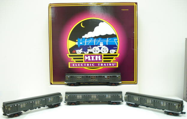 MTH 20-2554-1 O Premier R-1 Subway Passenger Set w/Proto-Sound 2.0 (Set of 4) NIB