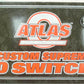 Atlas 96070 O O54 Solid Steel Left Hand Remote Switch Turnout NIB