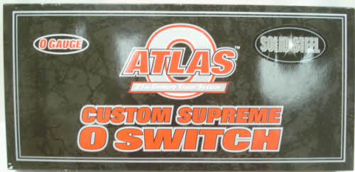 Atlas 96070 O O54 Solid Steel Left Hand Remote Switch Turnout NIB