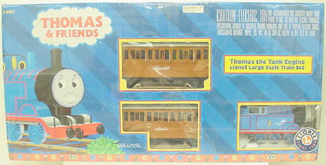Lionel 8-81027 Thomas the Tank Engine G Scale Train Set MT/Box