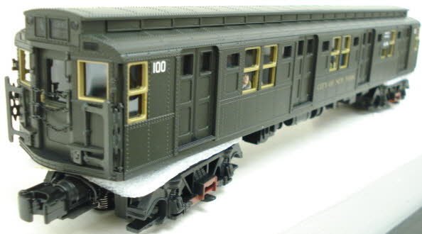 MTH 20-2554-1 O Premier R-1 Subway Passenger Set w/Proto-Sound 2.0 (Set of 4) NIB