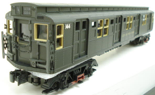 MTH 20-2554-1 O Premier R-1 Subway Passenger Set w/Proto-Sound 2.0 (Set of 4) NIB