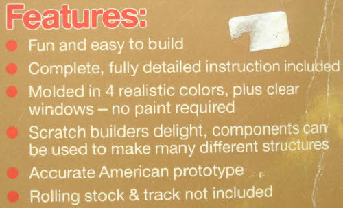 IHC 300-100 O Scale Big 2 Stall Engine House Building Kit