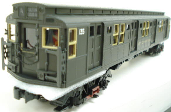 MTH 20-2554-1 O Premier R-1 Subway Passenger Set w/Proto-Sound 2.0 (Set of 4) NIB