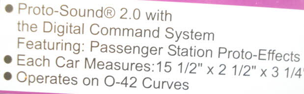 MTH 20-2554-1 O Premier R-1 Subway Passenger Set w/Proto-Sound 2.0 (Set of 4) NIB