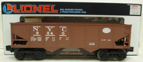 Lionel 6-9240 O Gauge New York Central Operating Hopper #9240