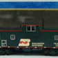 Atlas 6606 O Gauge Burlington Northern Lighted Caboose #154 (3-Rail) LN/Box