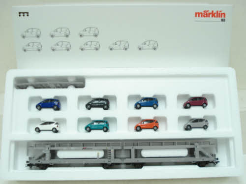 Marklin 47122 Double Auto Transport Car w/Cars LN/Box