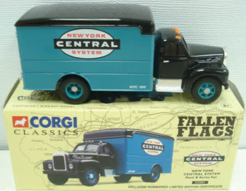 Corgi 52501 1:43 New York Central System Mack B Series Van Limited Edition NIB