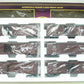 MTH 20-90075 O Gauge Santa Fe Double Door 50' Boxcar Set (Set of 6) LN/Box
